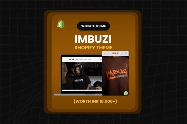 IMBUZI Shopify Theme (for Clothing Brands)